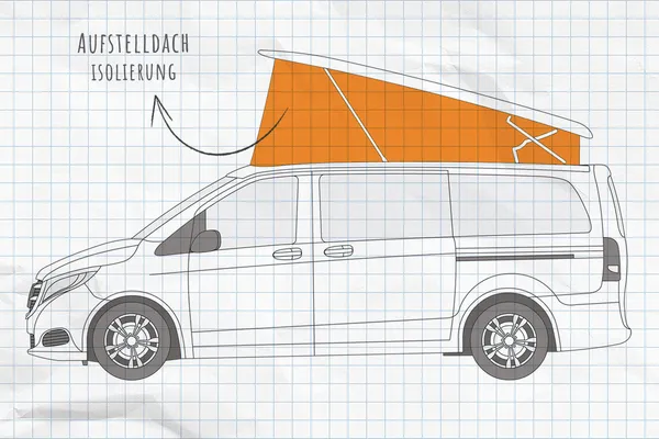 Hiver en Van : On isole la capucine du van !